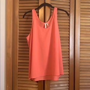 Pink blouse tank top